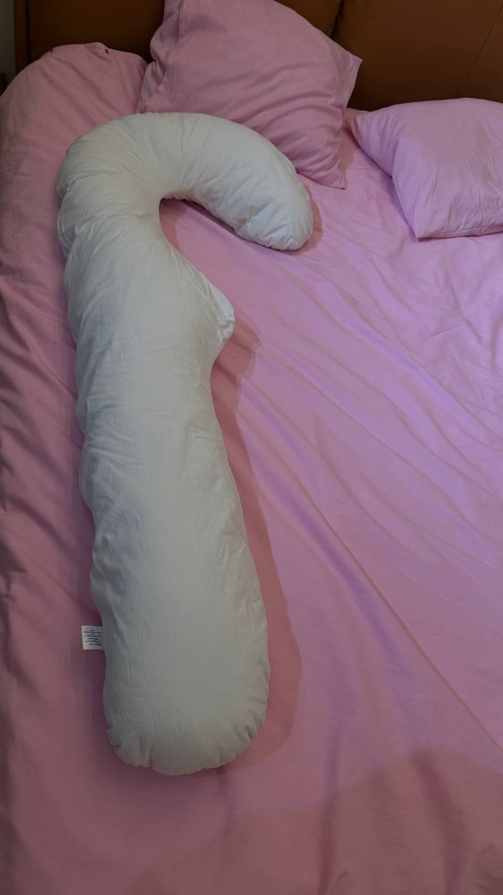 Body pillow/for pregnant women with a cover