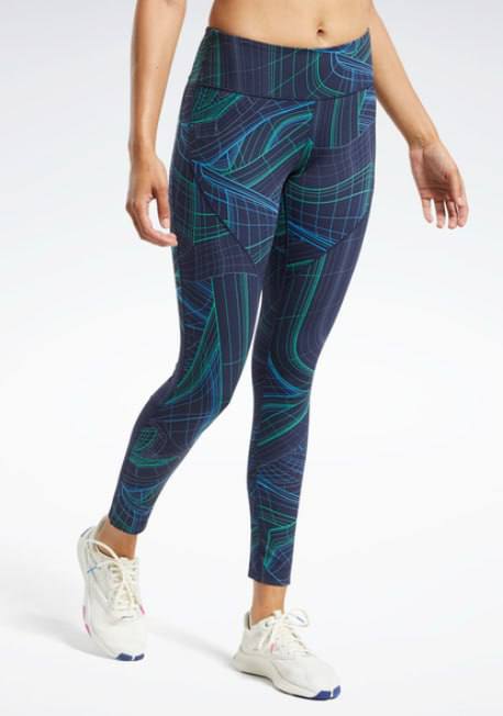 женские леггинсы для фитнеса Reebok Ts Lux Prfrm Tight FT0845
