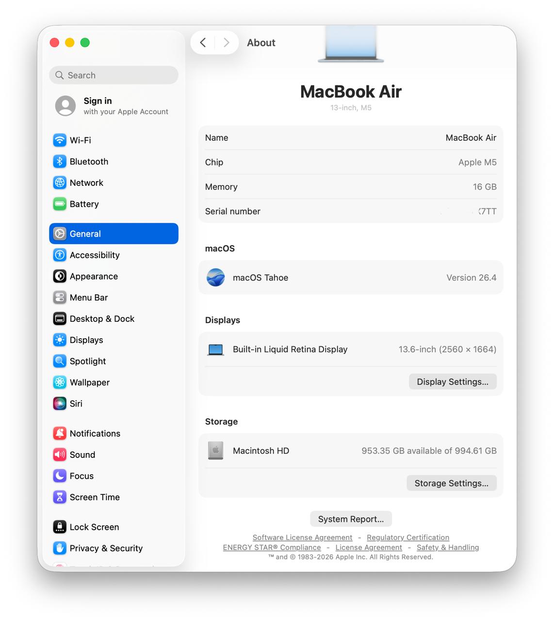MacBook Air 2026 M5 13”, photo 6