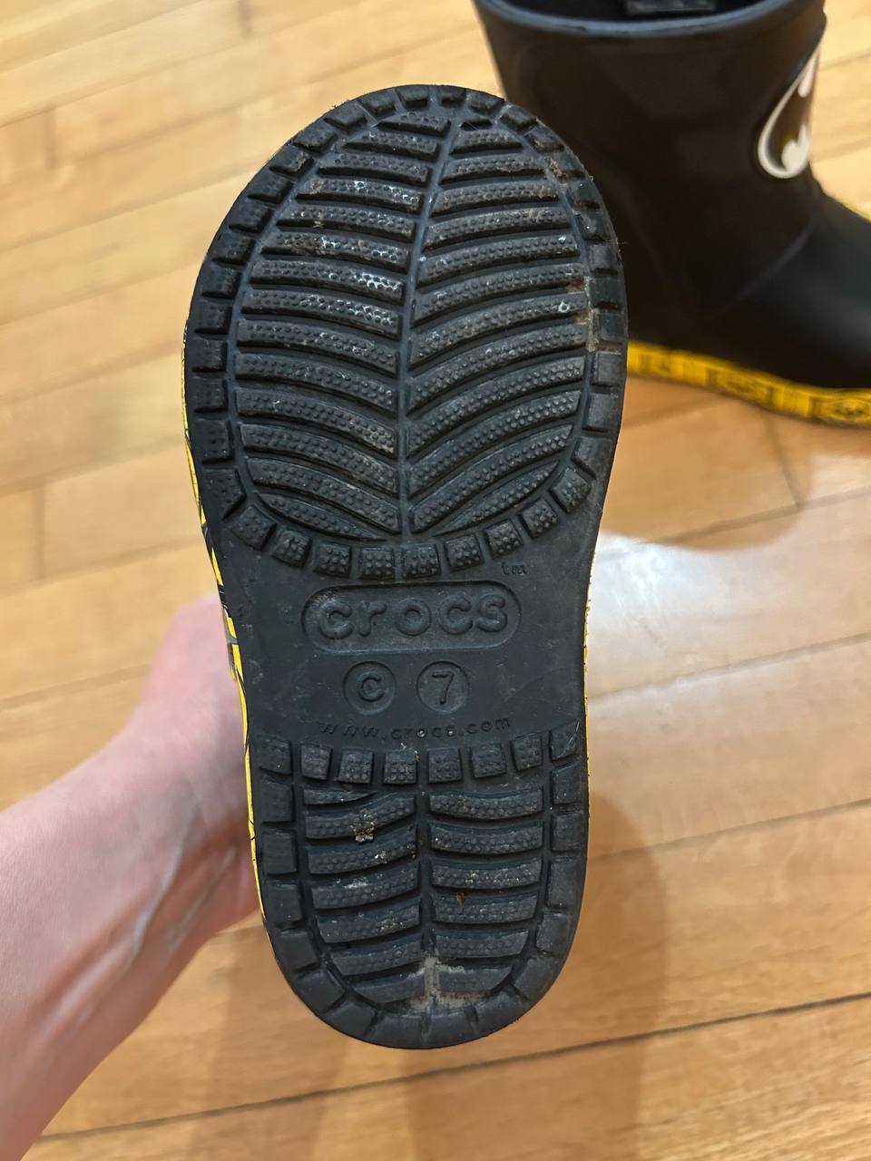 Сапоги резиновые Crocs с Бэтменом photo 2