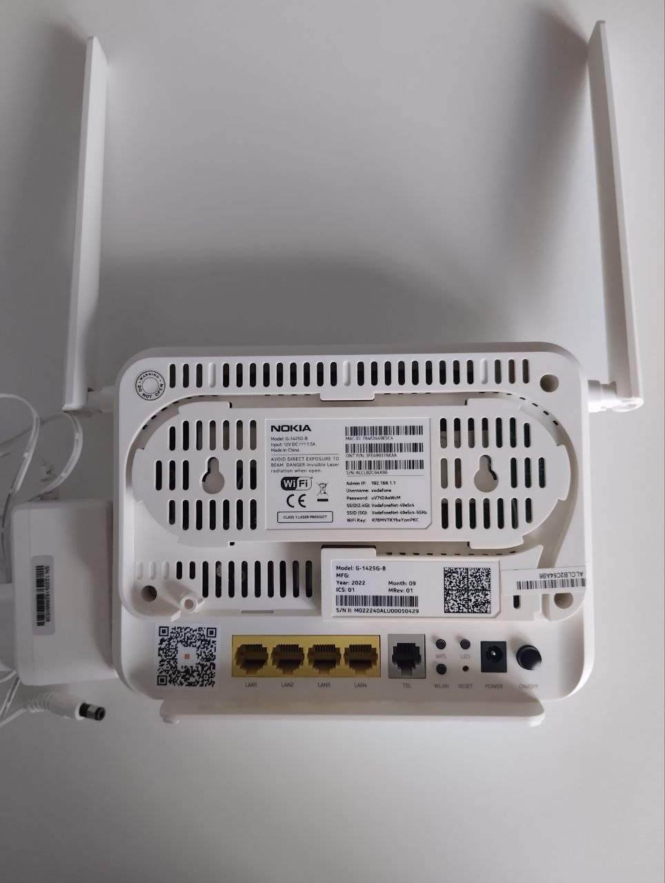 Nokia G-1425G-B Wi-Fi роутер / ONT-терминал photo 3