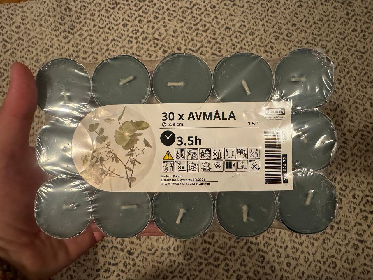 svijeće iz IKEA