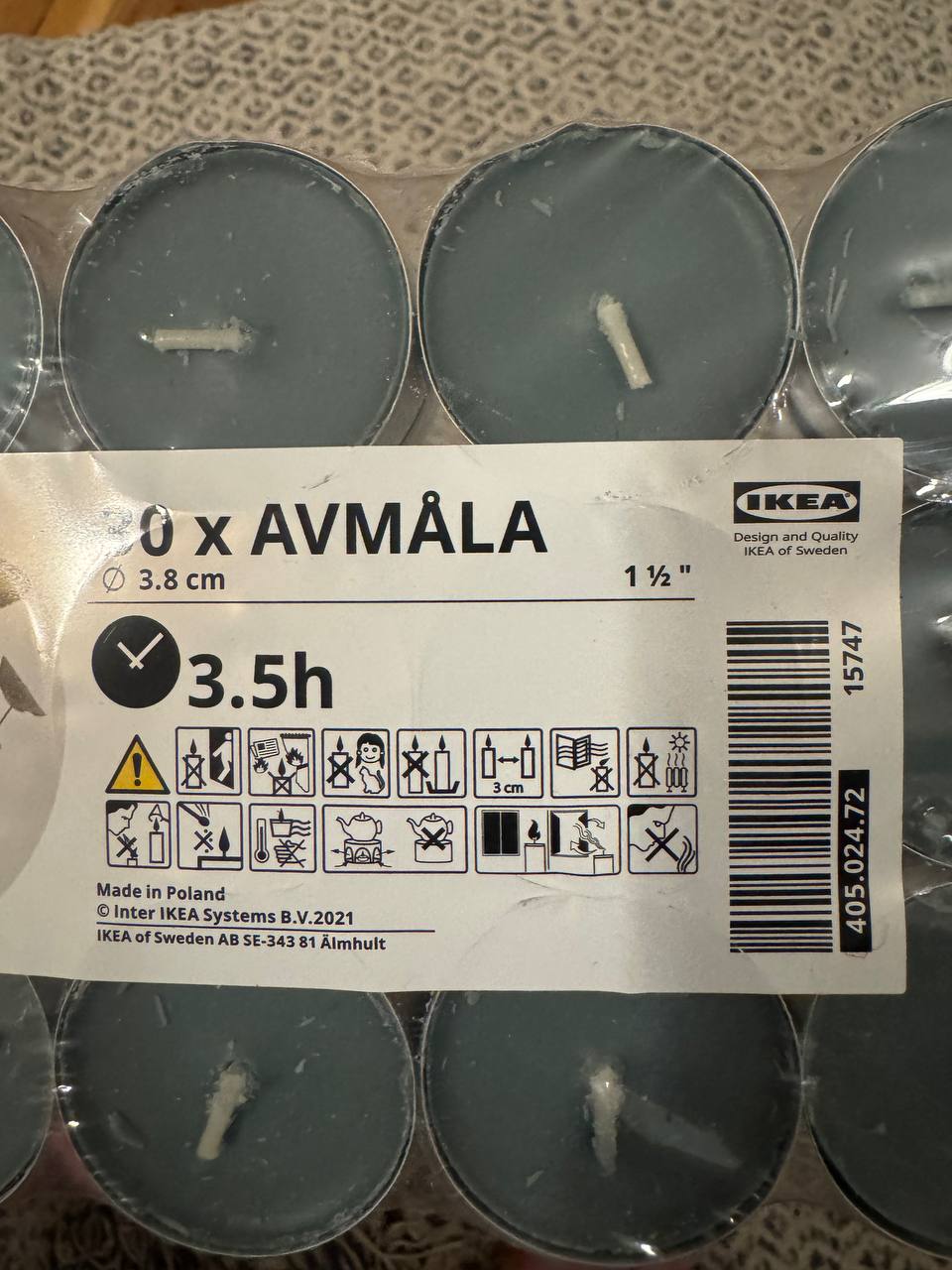svijeće iz IKEA photo 4