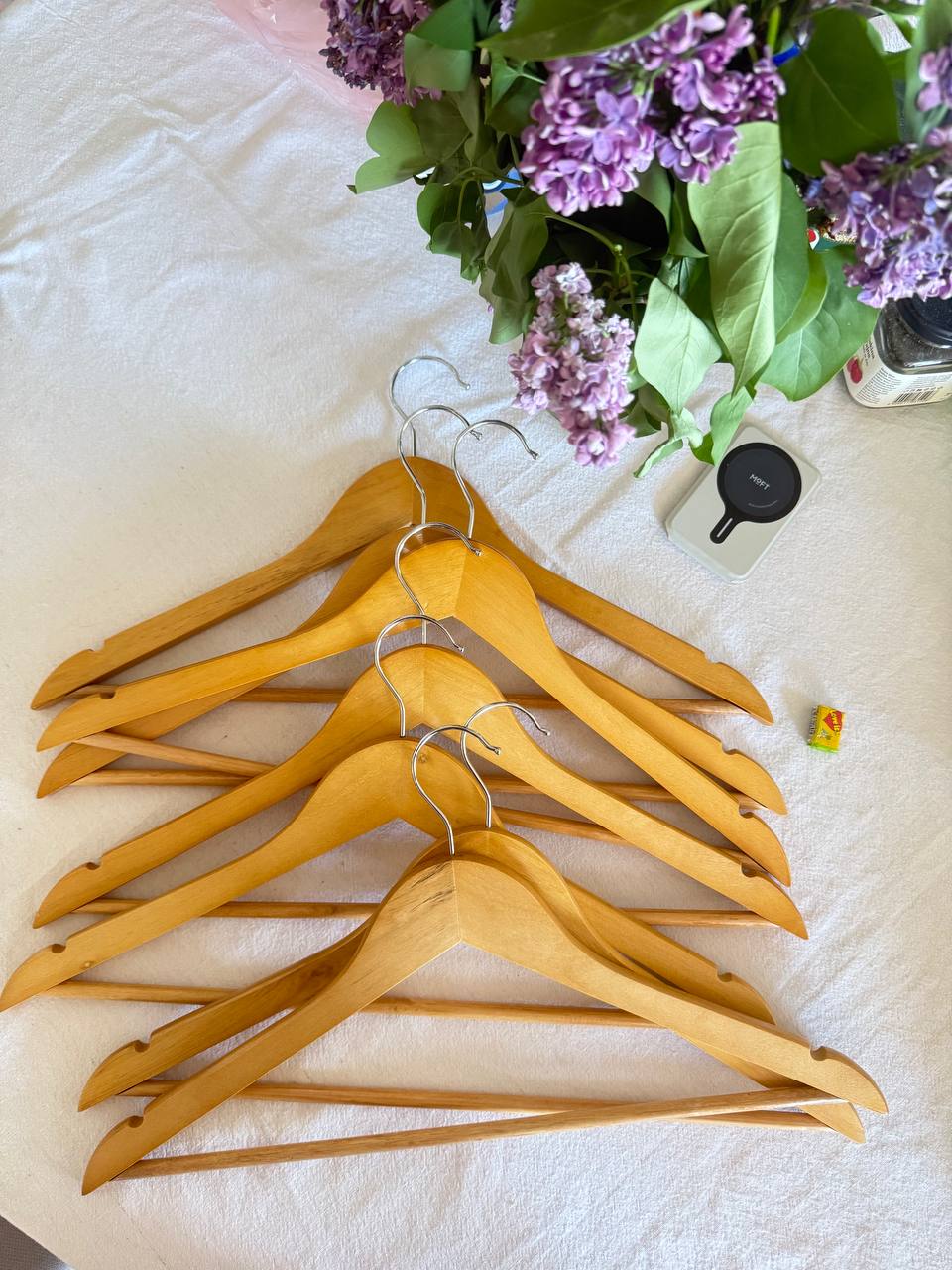 wooden hangers