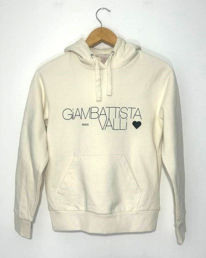 Бело худи GIAMBATTISTA VALLI X HM