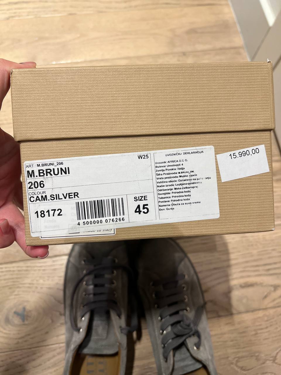 Men's sneakers Massimo Bruni photo 2
