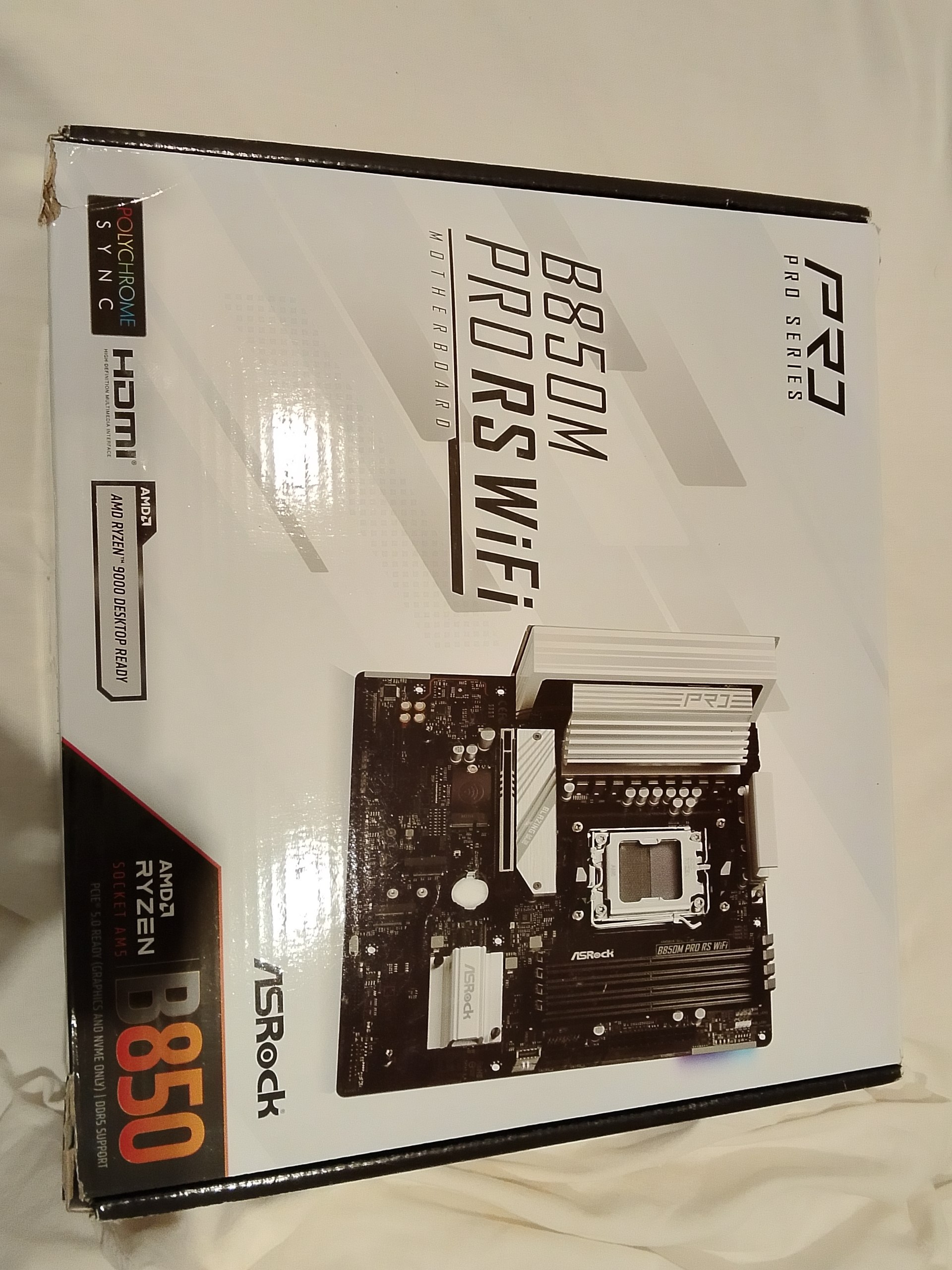 материнская плата ASRock B850M Pro RS WiFi