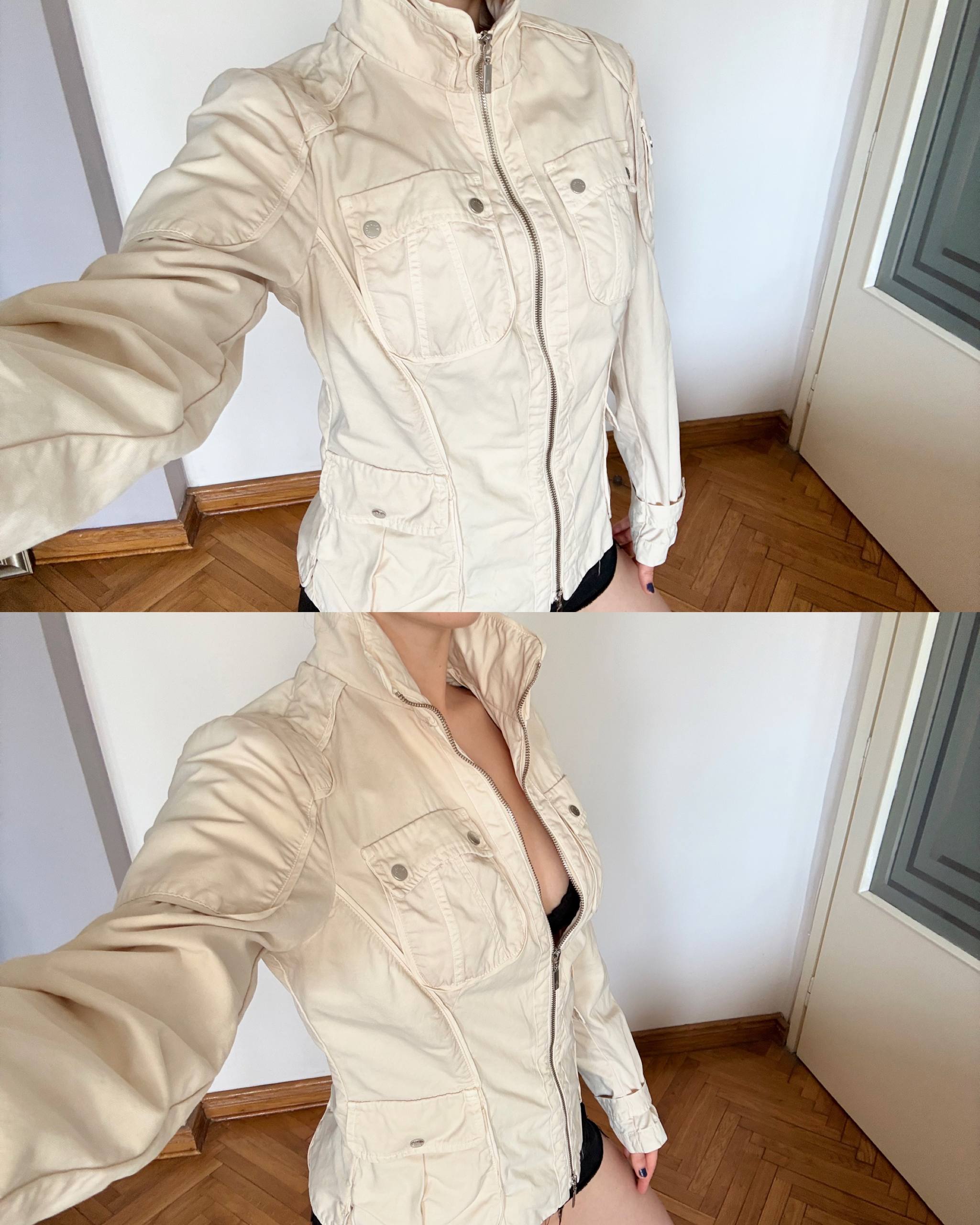 Винтажный лёгкий жакет
