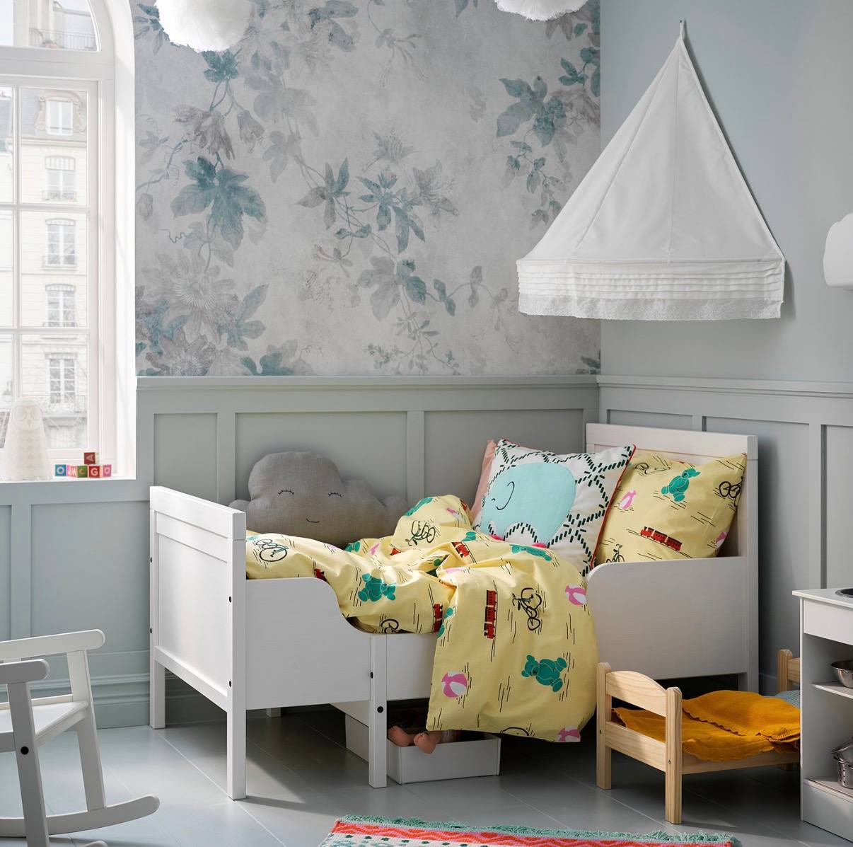 Children's folding bed SUNDVIK (Ikea)