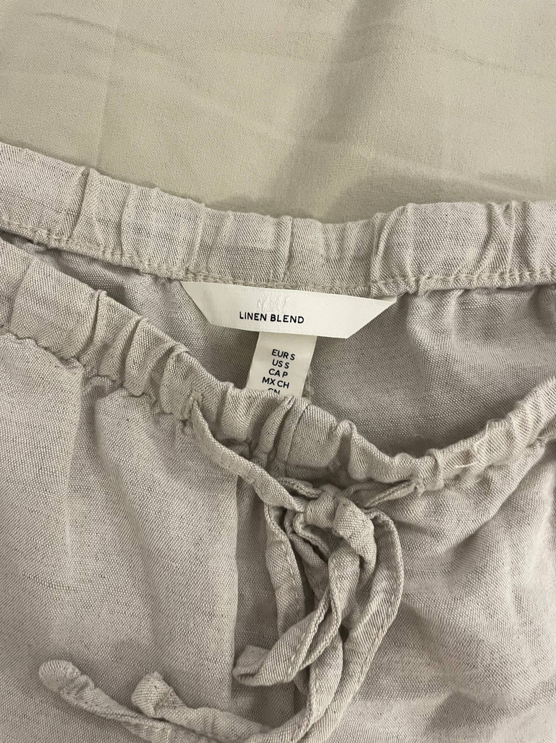 Льняные шорты H&M photo 3