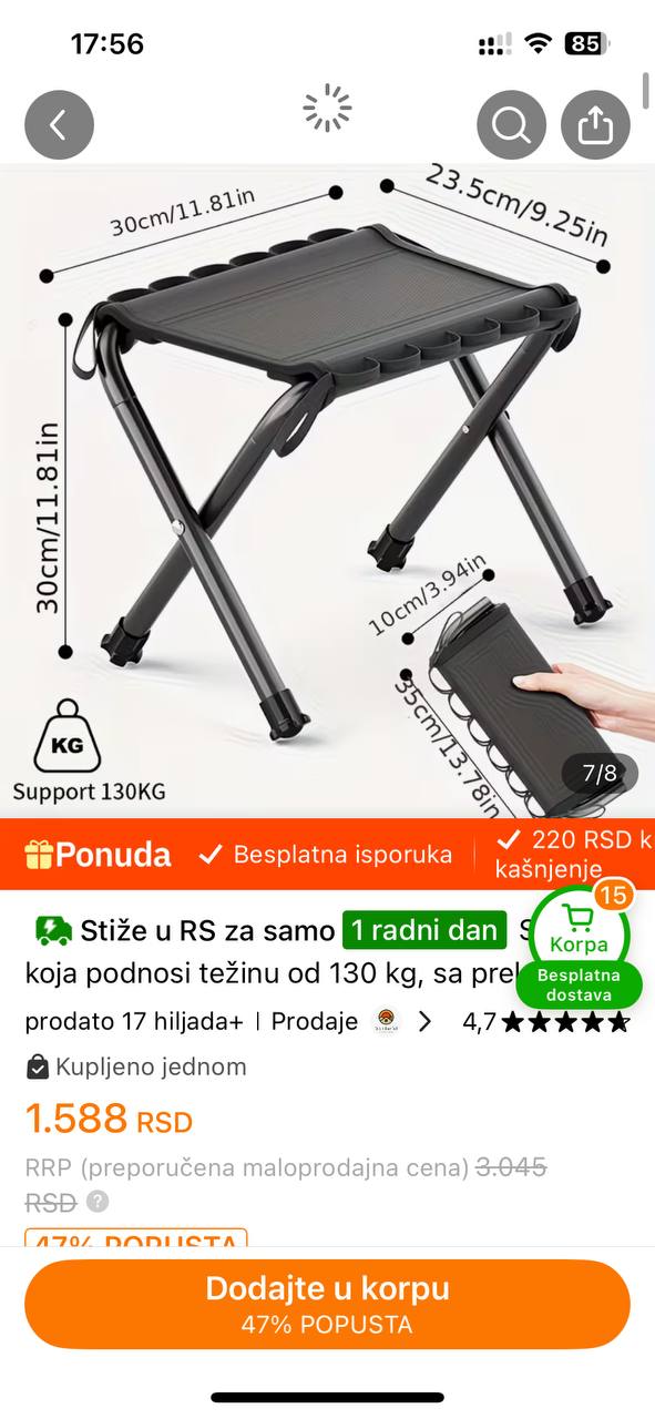 Folding chair