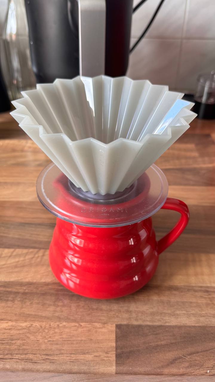 Origami flaša + Origami podloga
