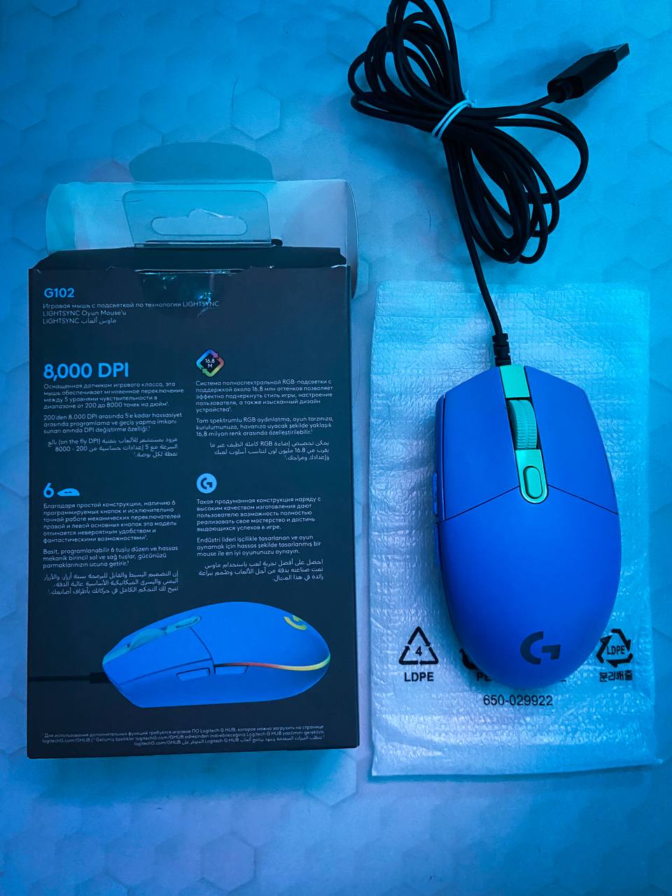 Logitech G102 Lightsync Играшка photo 2