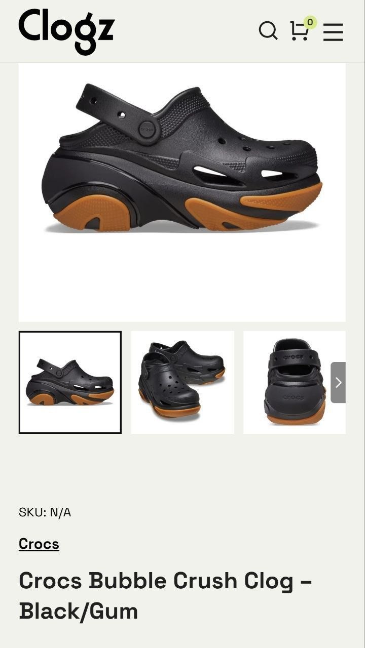 Crocs Buble Krush Čog