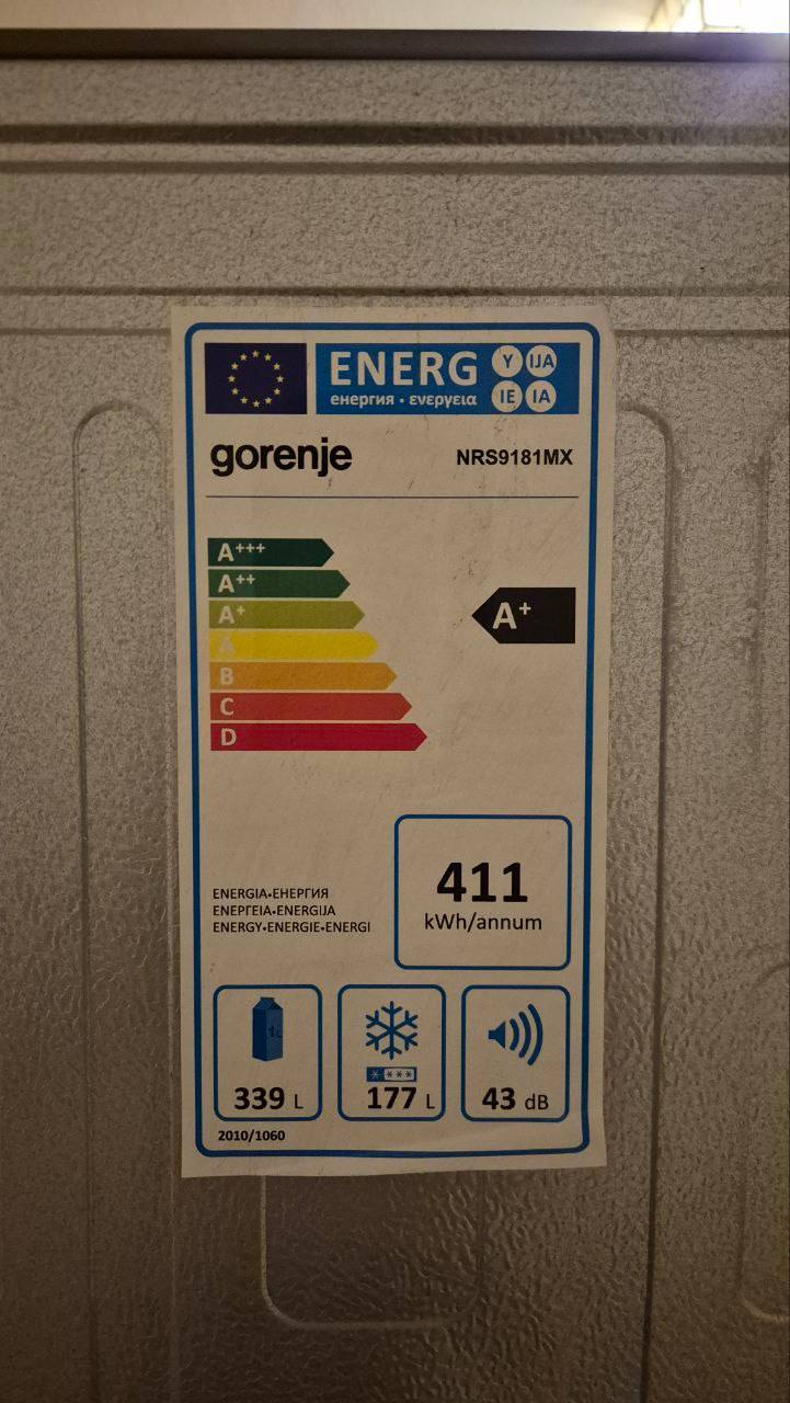 Gorenje Side by Side NRS 9181 MX hladilnik/frižider photo 4