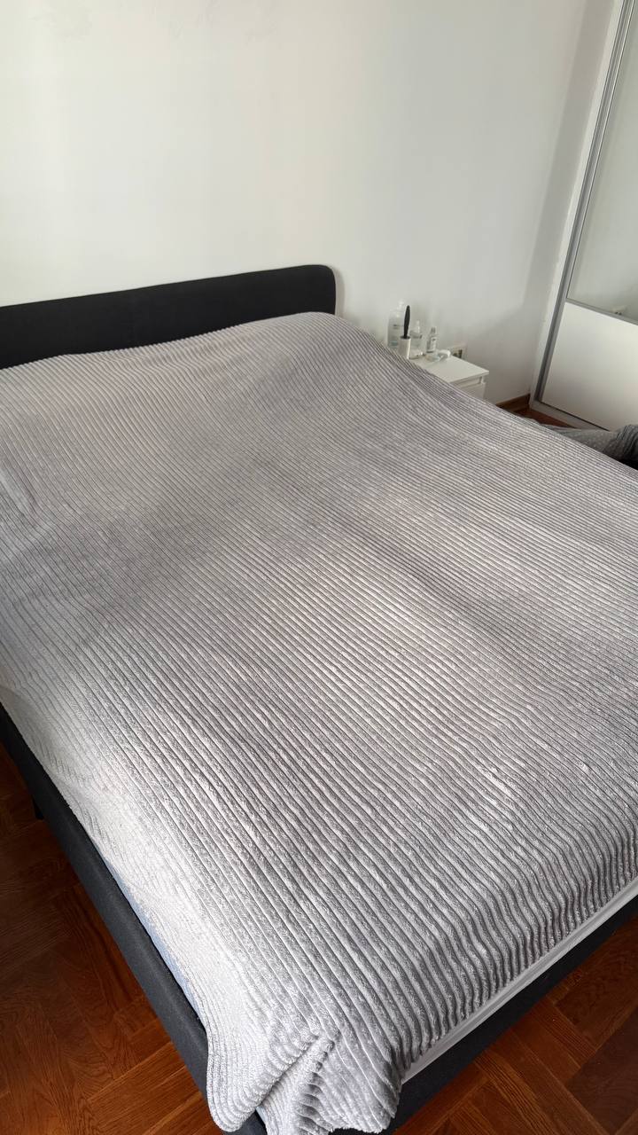 Blanket (beige, double bed ~230x250 cm) photo 2