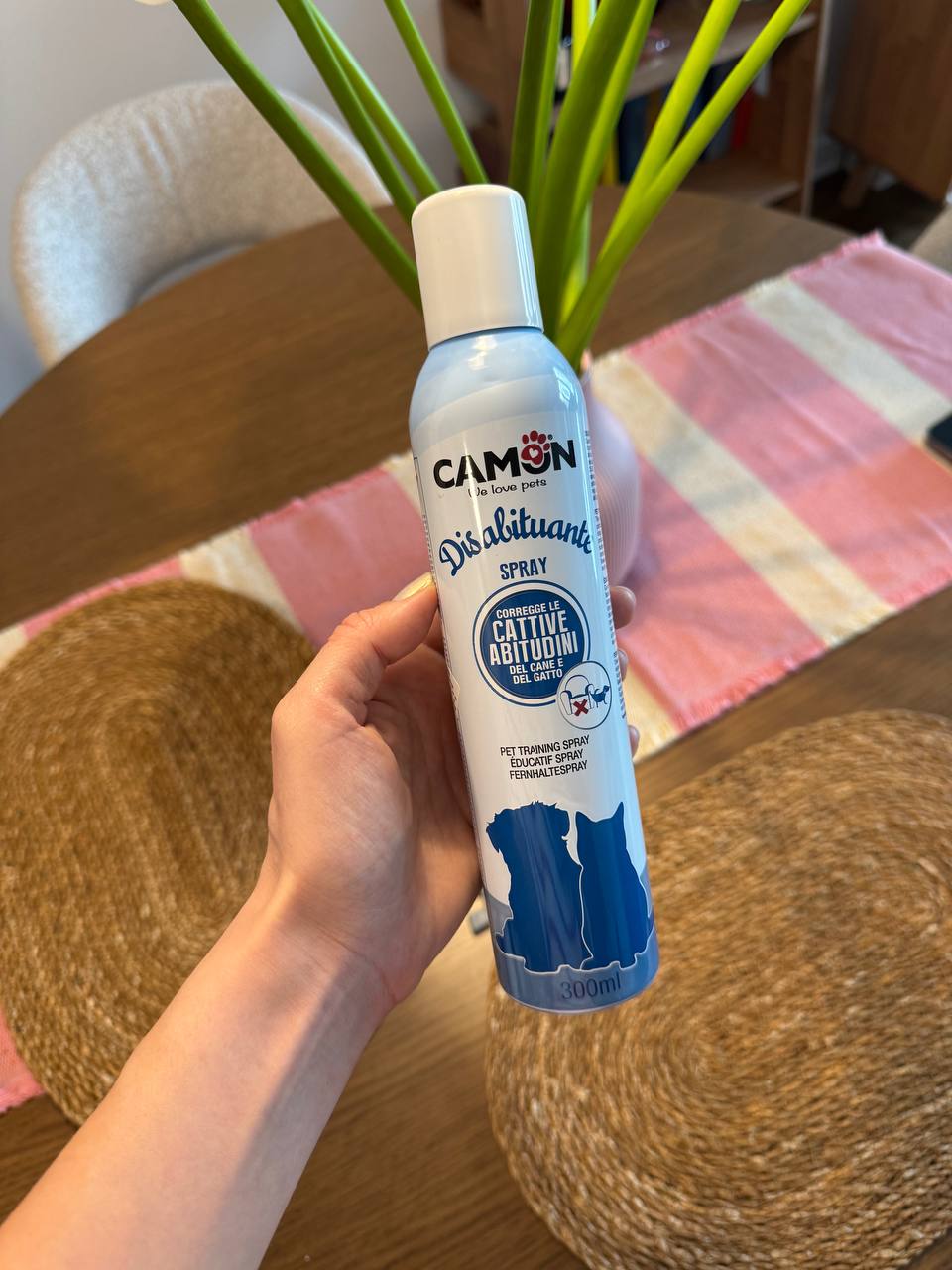Spray and drops for puppies