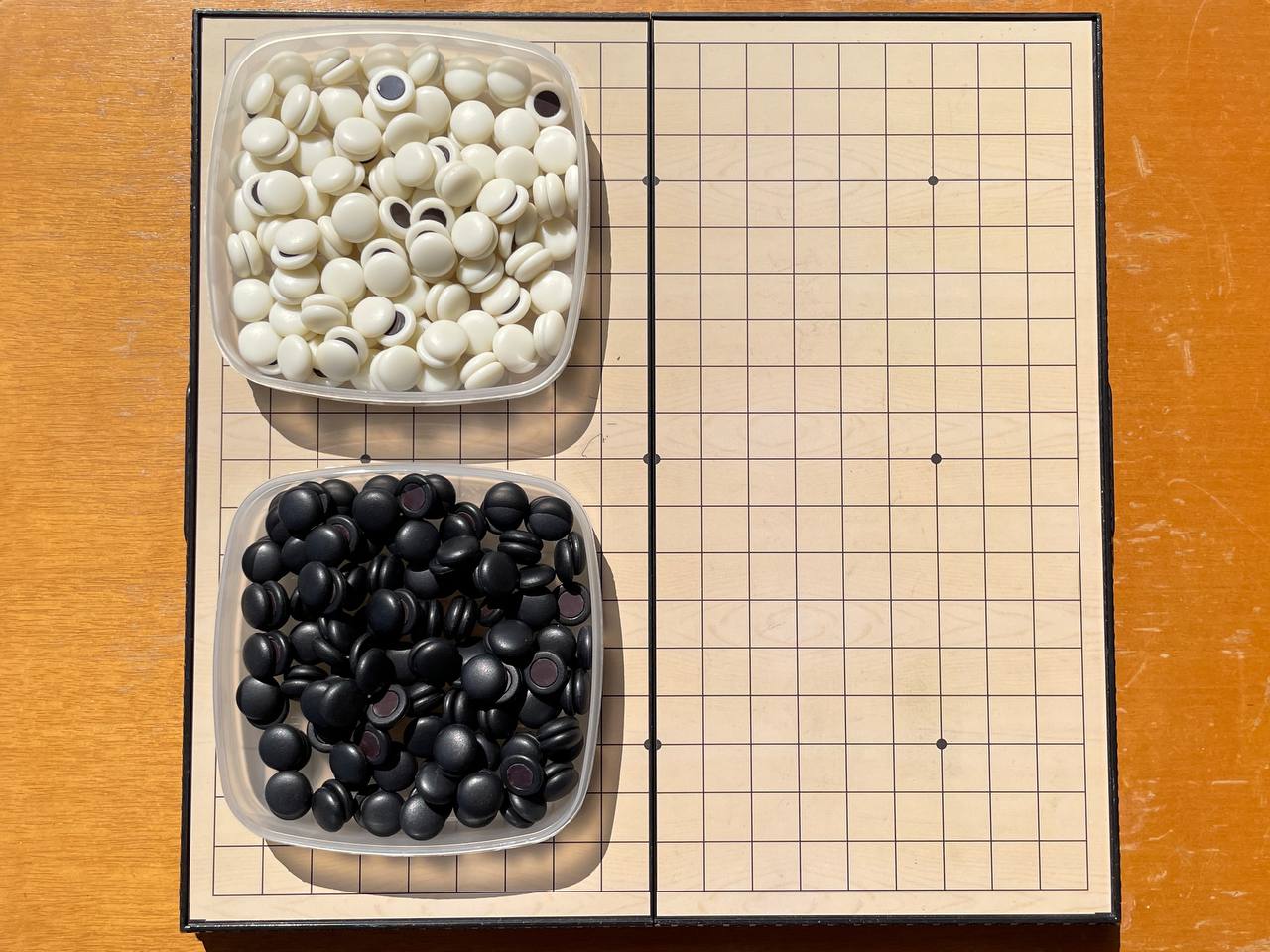 set for playing 'Go'