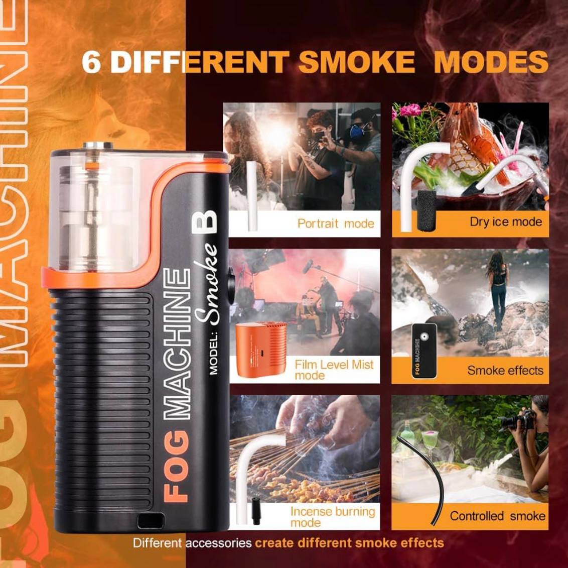 Portable smoke machine photo 5