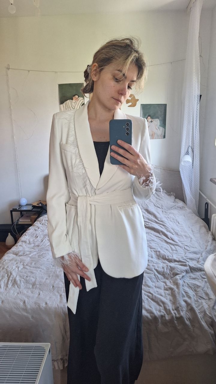 Crveno Zara haljina photo 8