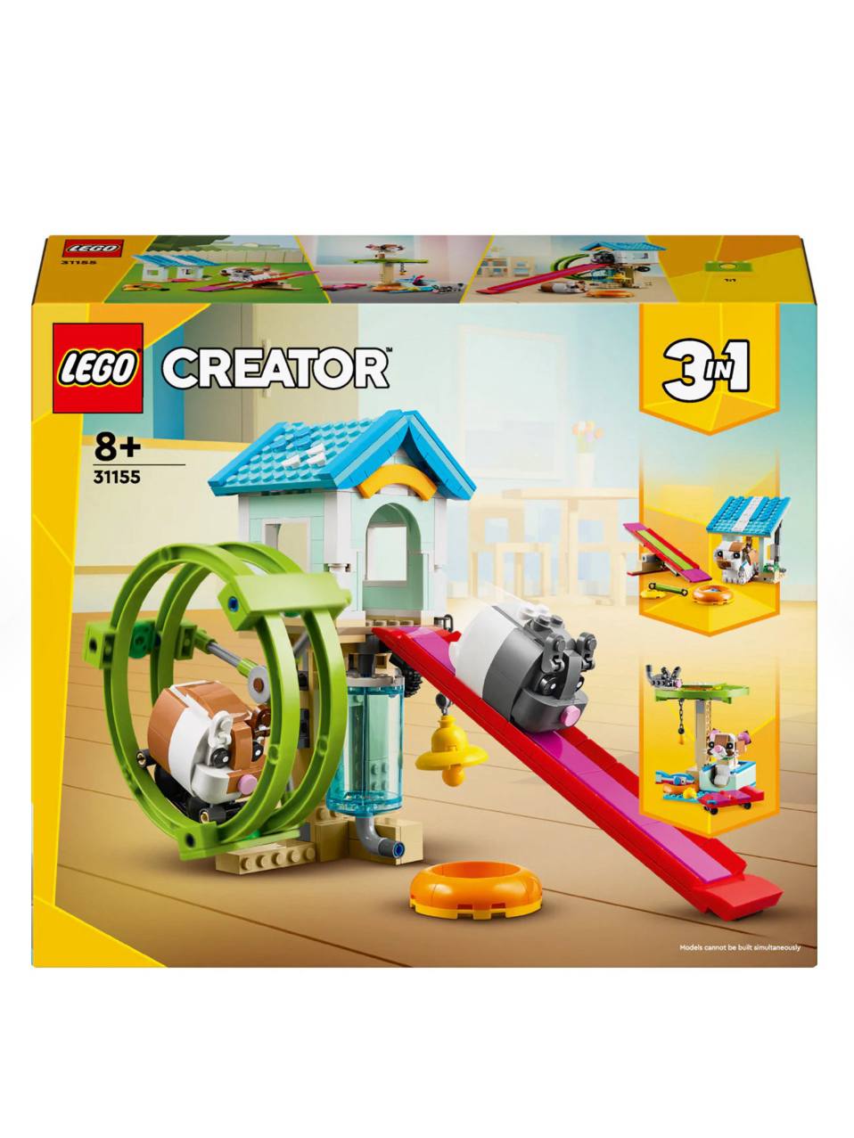 LEGO Kotrljiva točak za hamstere 3 u 1