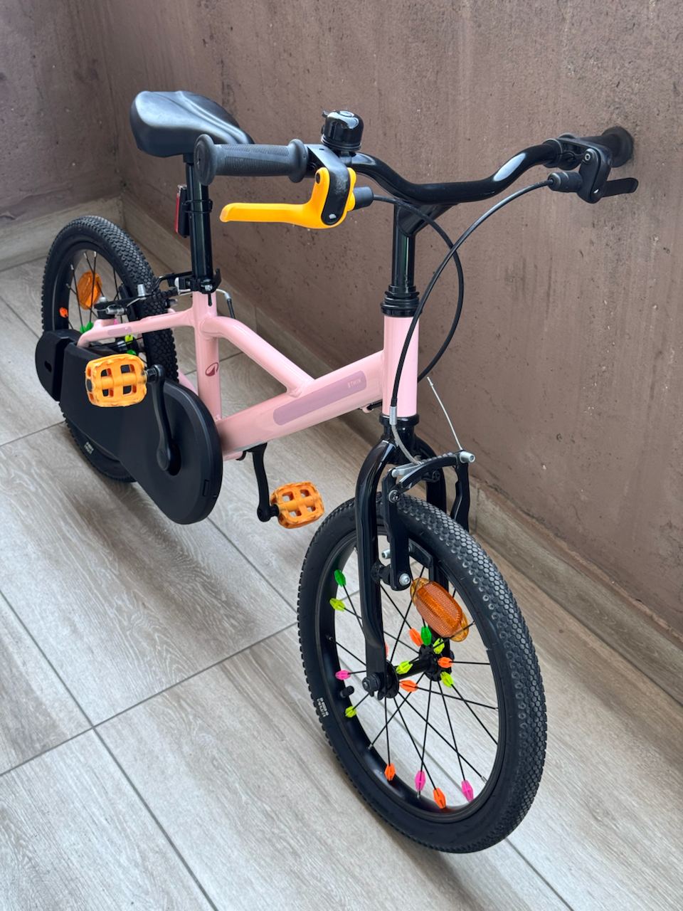 BTWIN Pink Children's Bike DISCOVER 100 photo 5