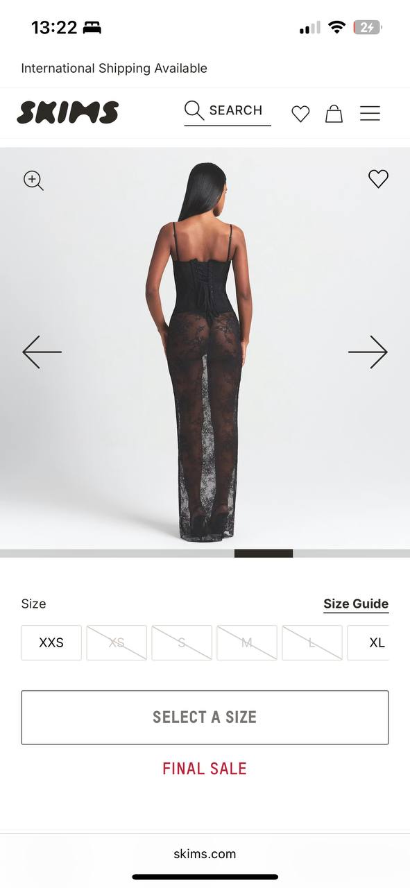 Corset dress SKIMS photo 2