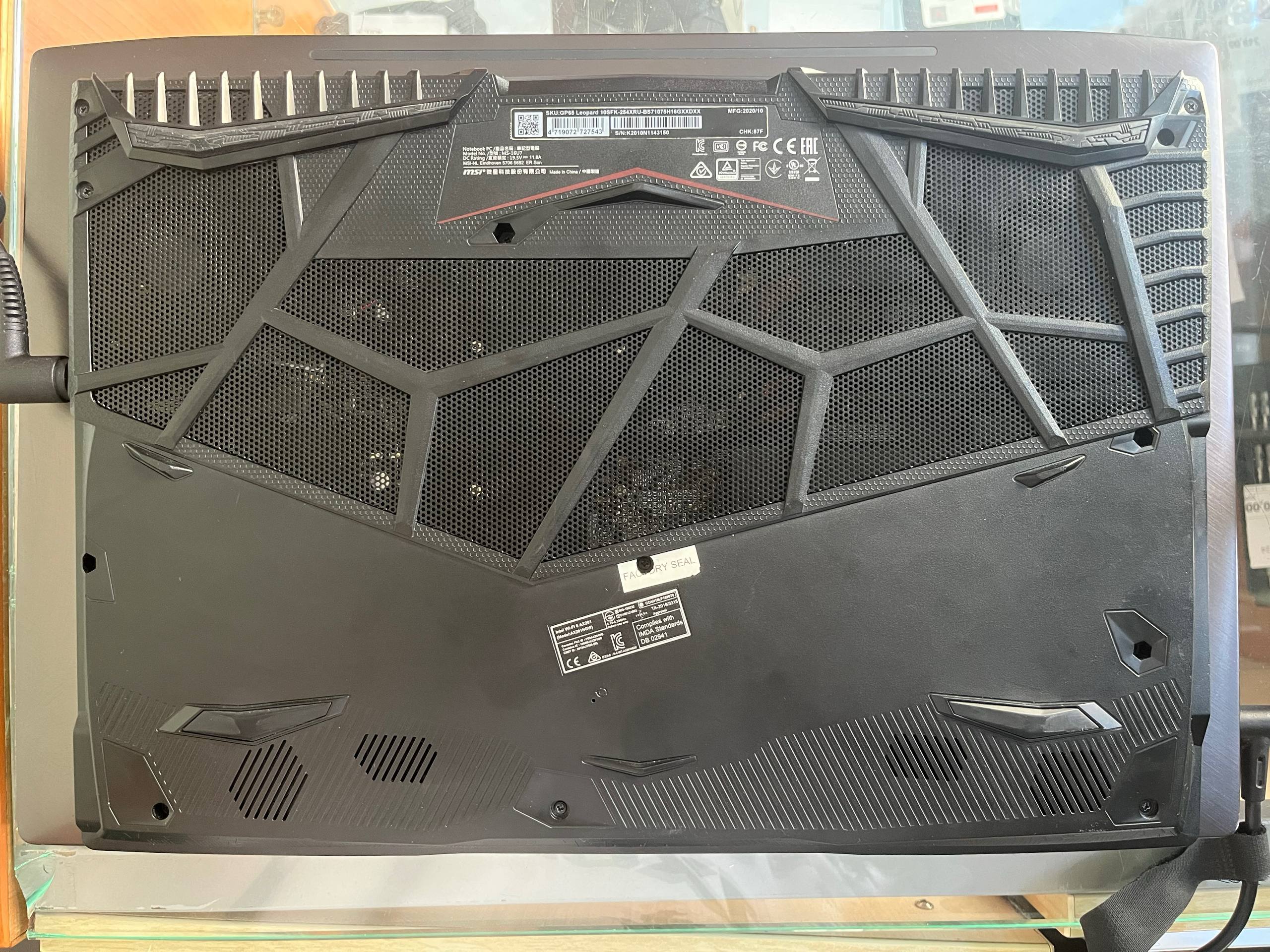 MSI GP65 Leopard igračarski laptop photo 3