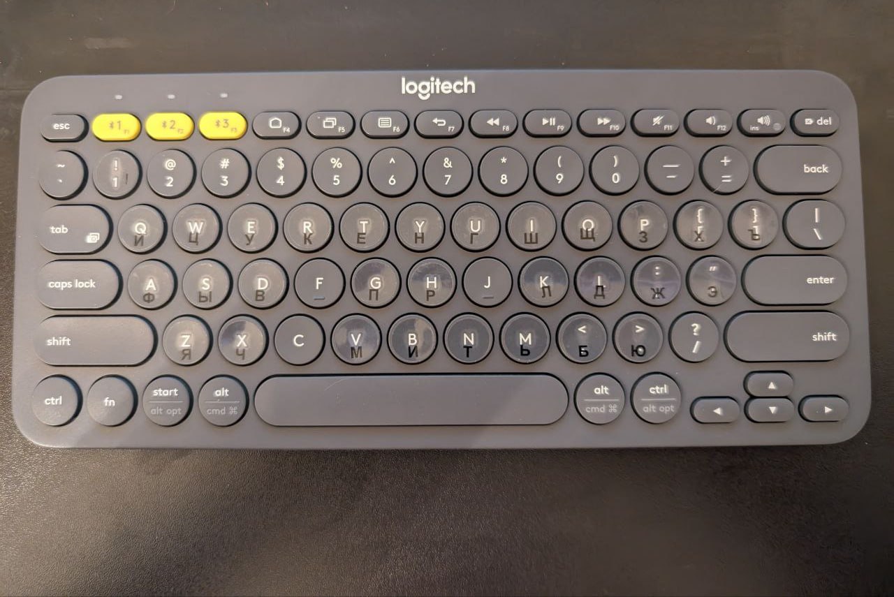 Logitech k380 wireless keyboard
