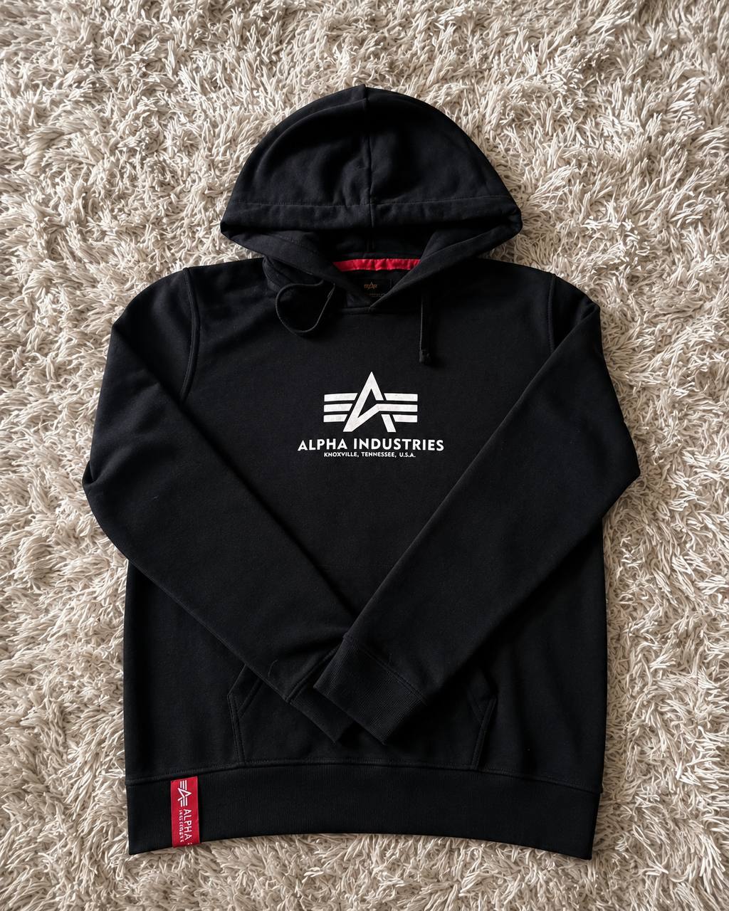 Кофта alpha industries черная
