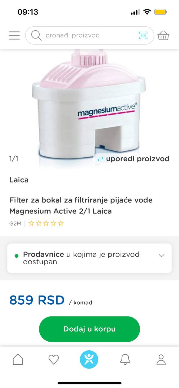 LAICA water filter cartridges photo 2