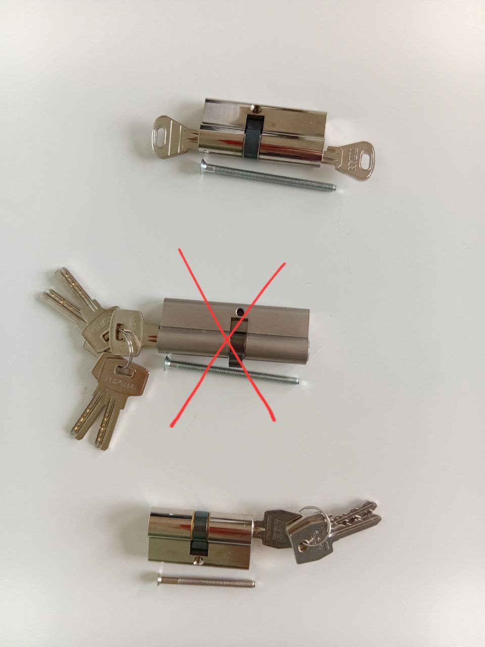 Locks with keys