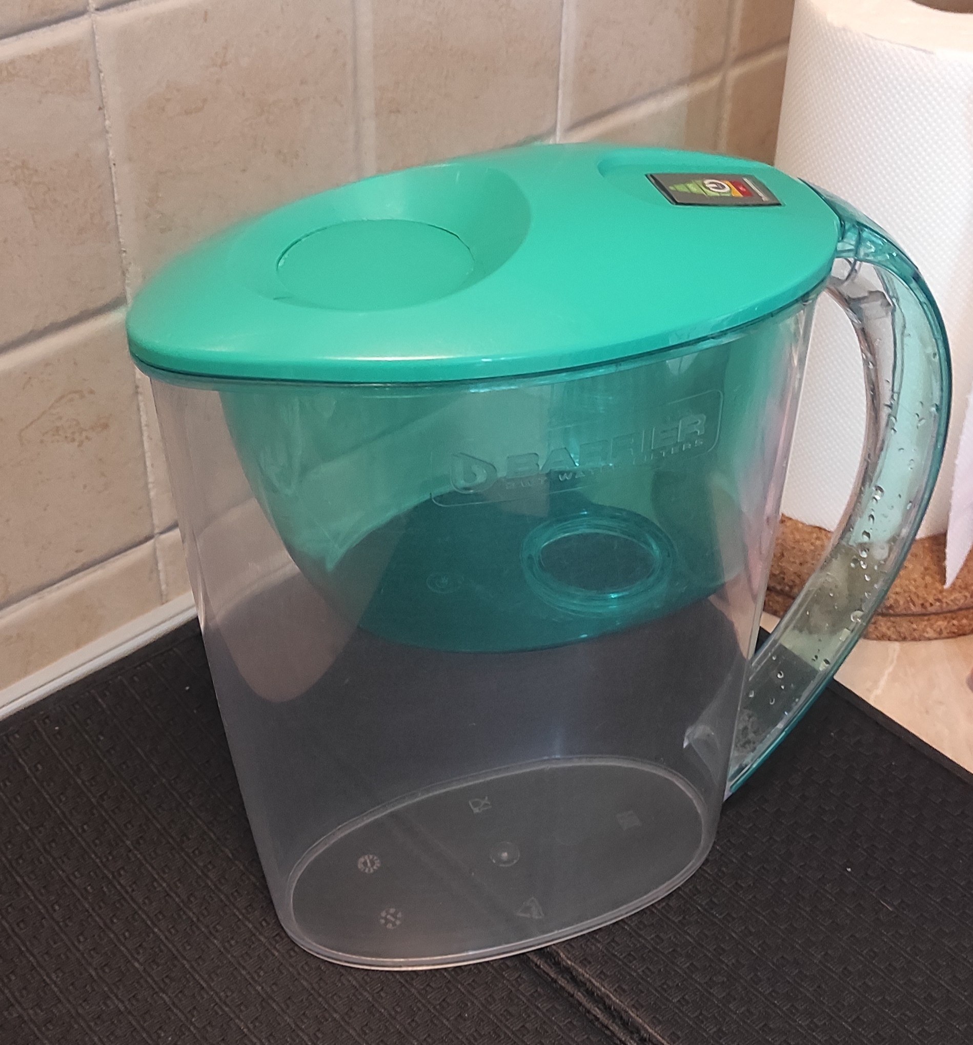 filter pitcher barrier
