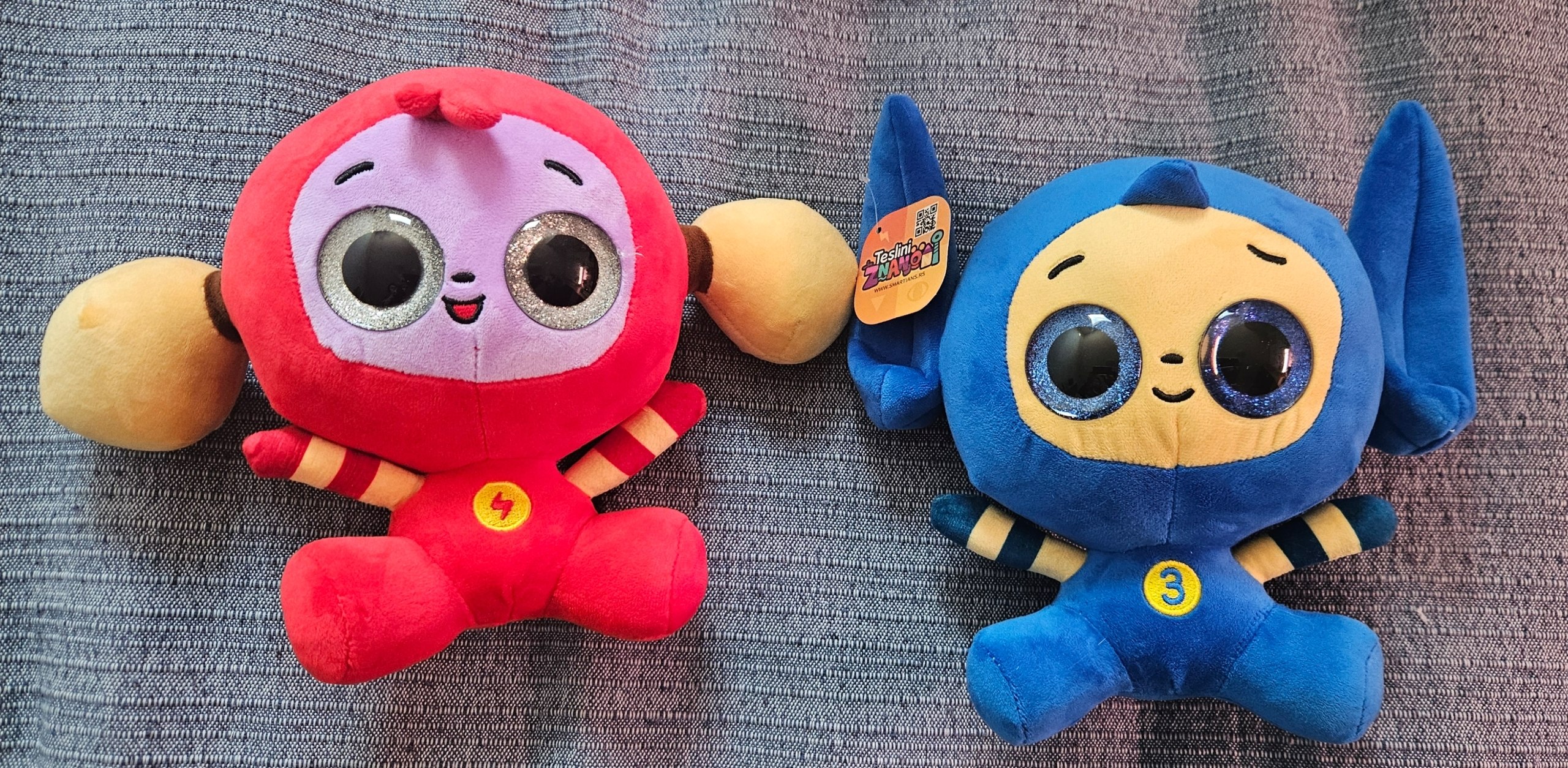 Two Teslini Znanjoni toys