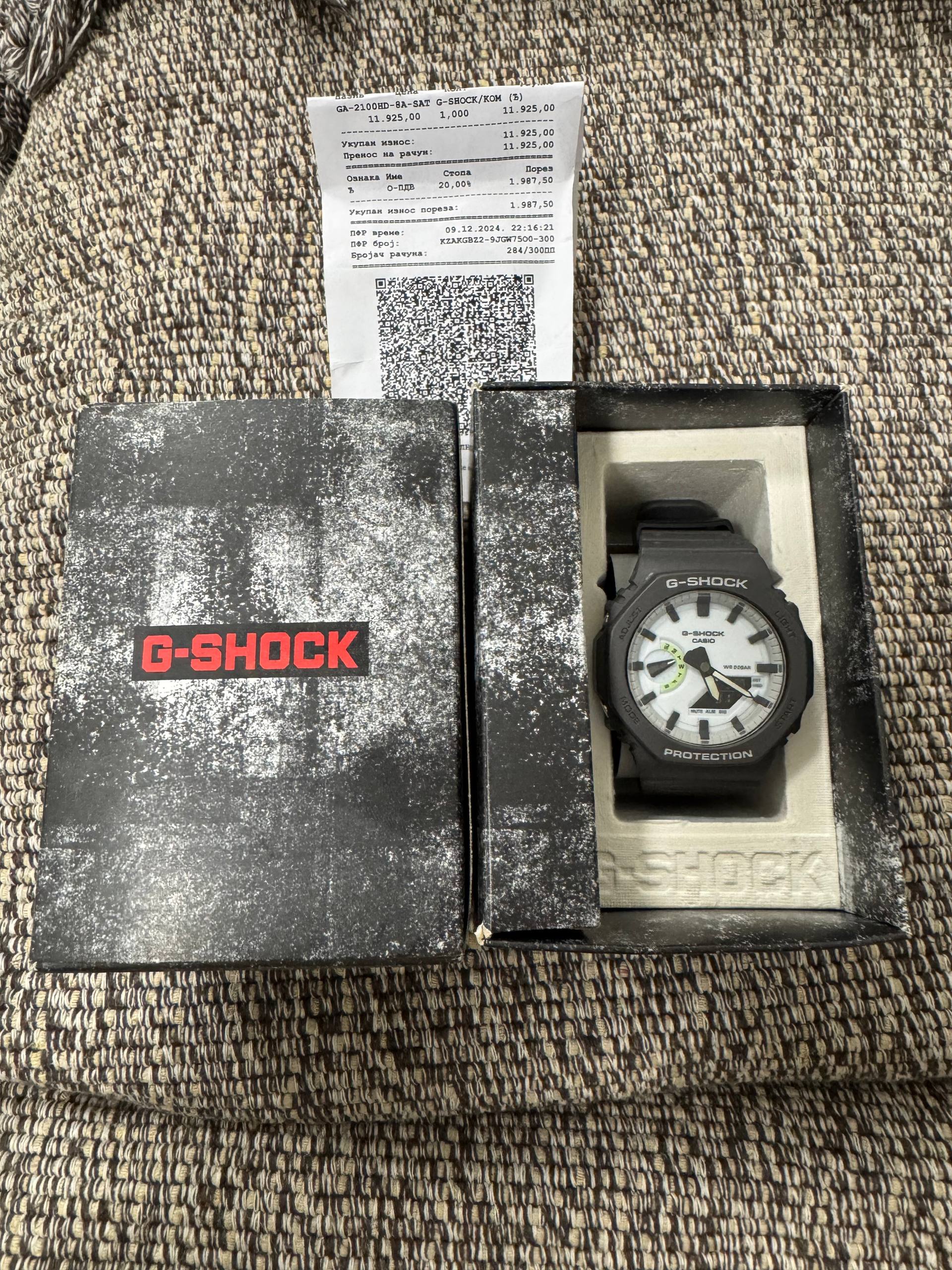 Часы G-SHOCK GA-2100HD-8A-SAT photo 4