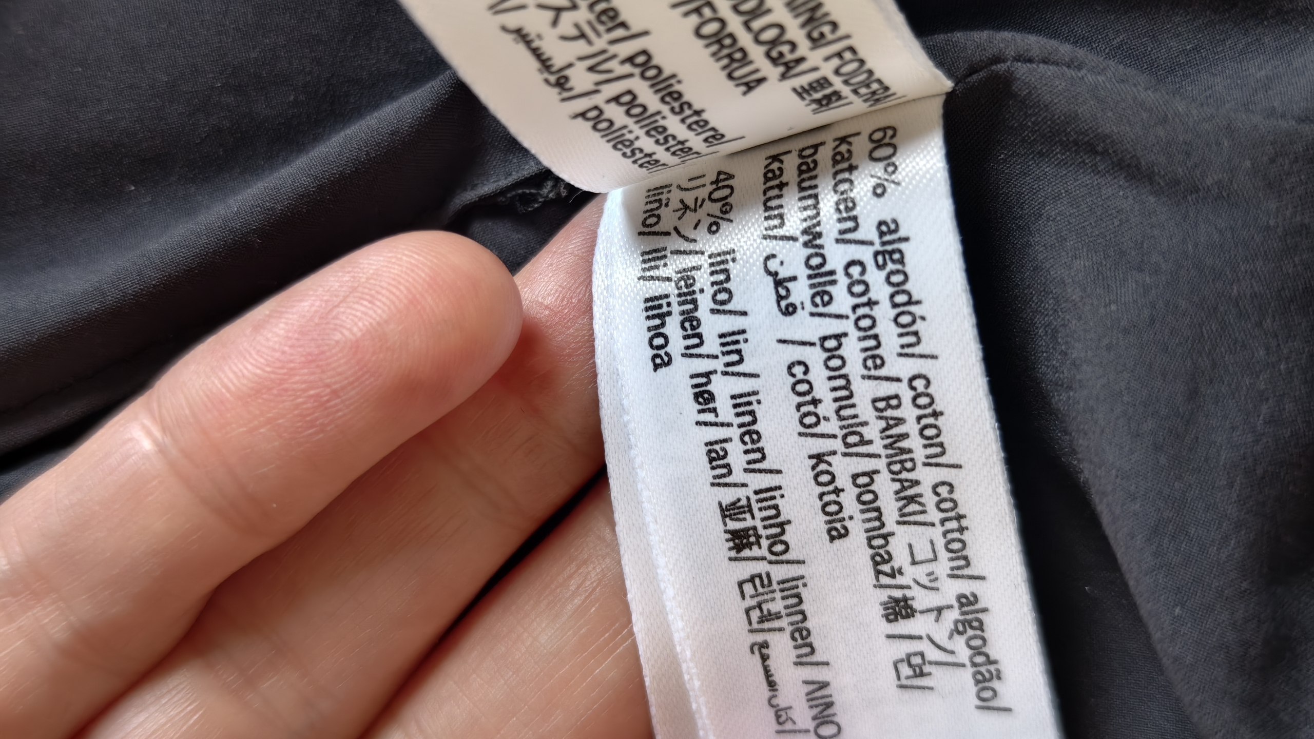 жилет из льна bershka photo 2