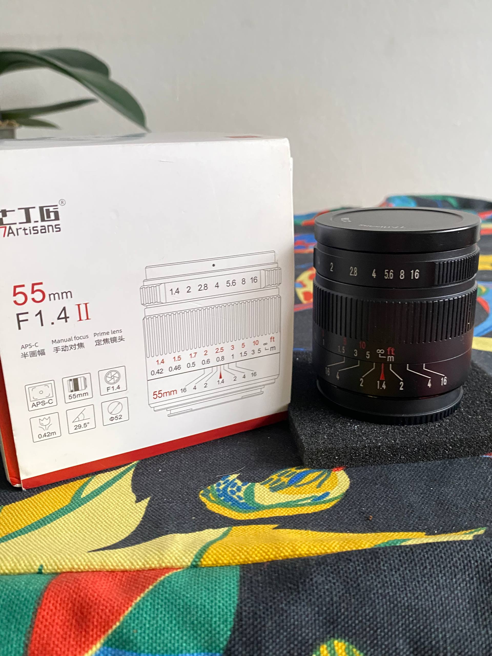 7artisans 55mm f 1.4 объектив