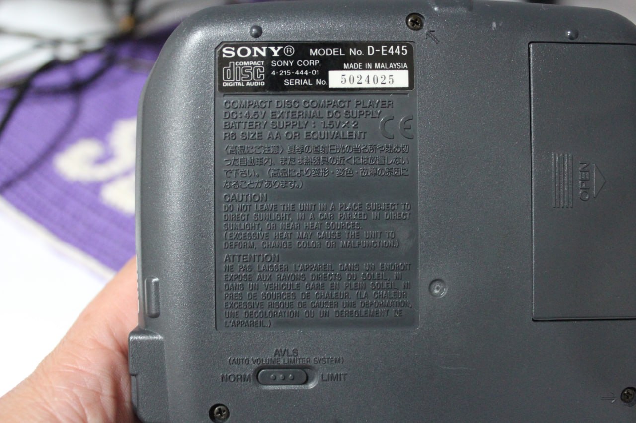 Sony Diskman d-e445 photo 7