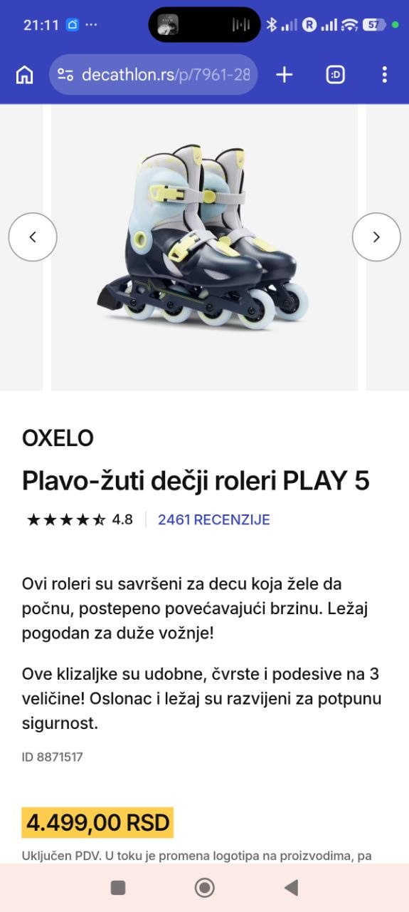 Dečije roleri photo 2