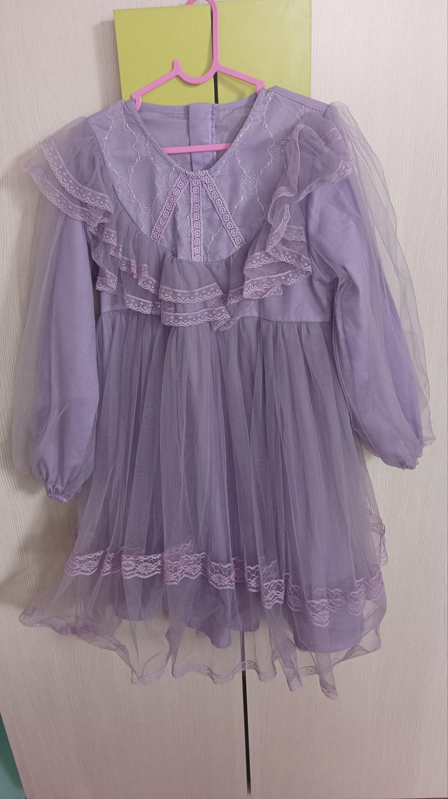Purple dress for girl
