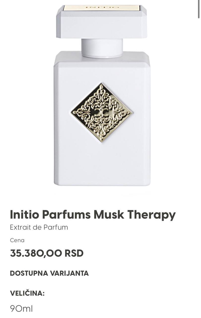 Initio Parfums Musk Therapy