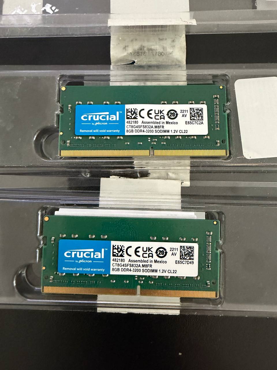 Crucial 8GB DDR4-3200 SODIMM