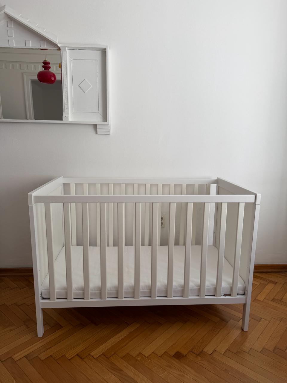 Детская кроватка IKEA SUNDVIK + матрас KRUMMELUR photo 6