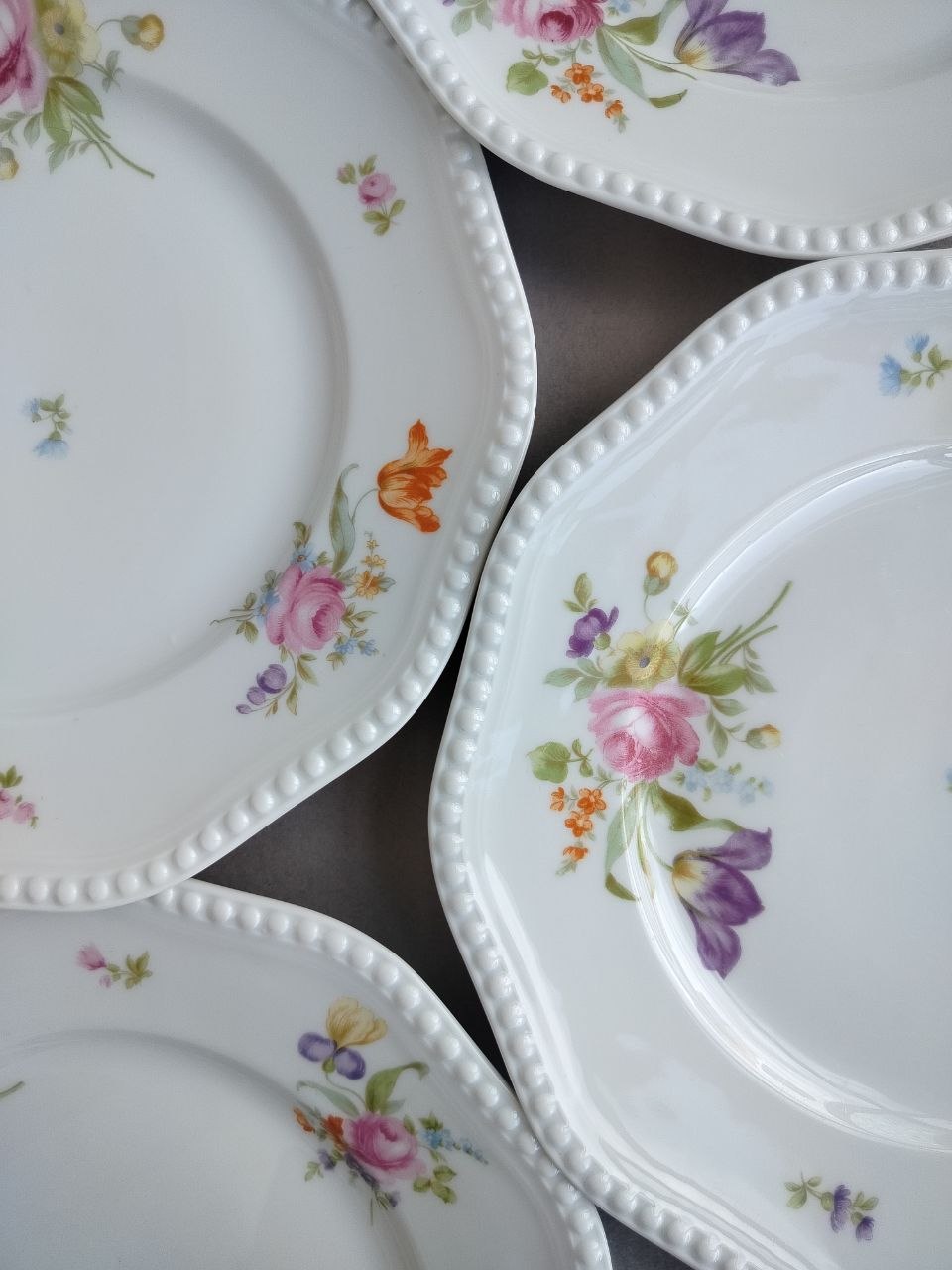 Porcelanska nemačka ploča sa rukohvatom od Porzellanfabrik Reinecke photo 3