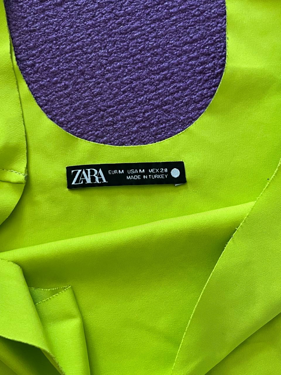 Acid green body suit Zara photo 7