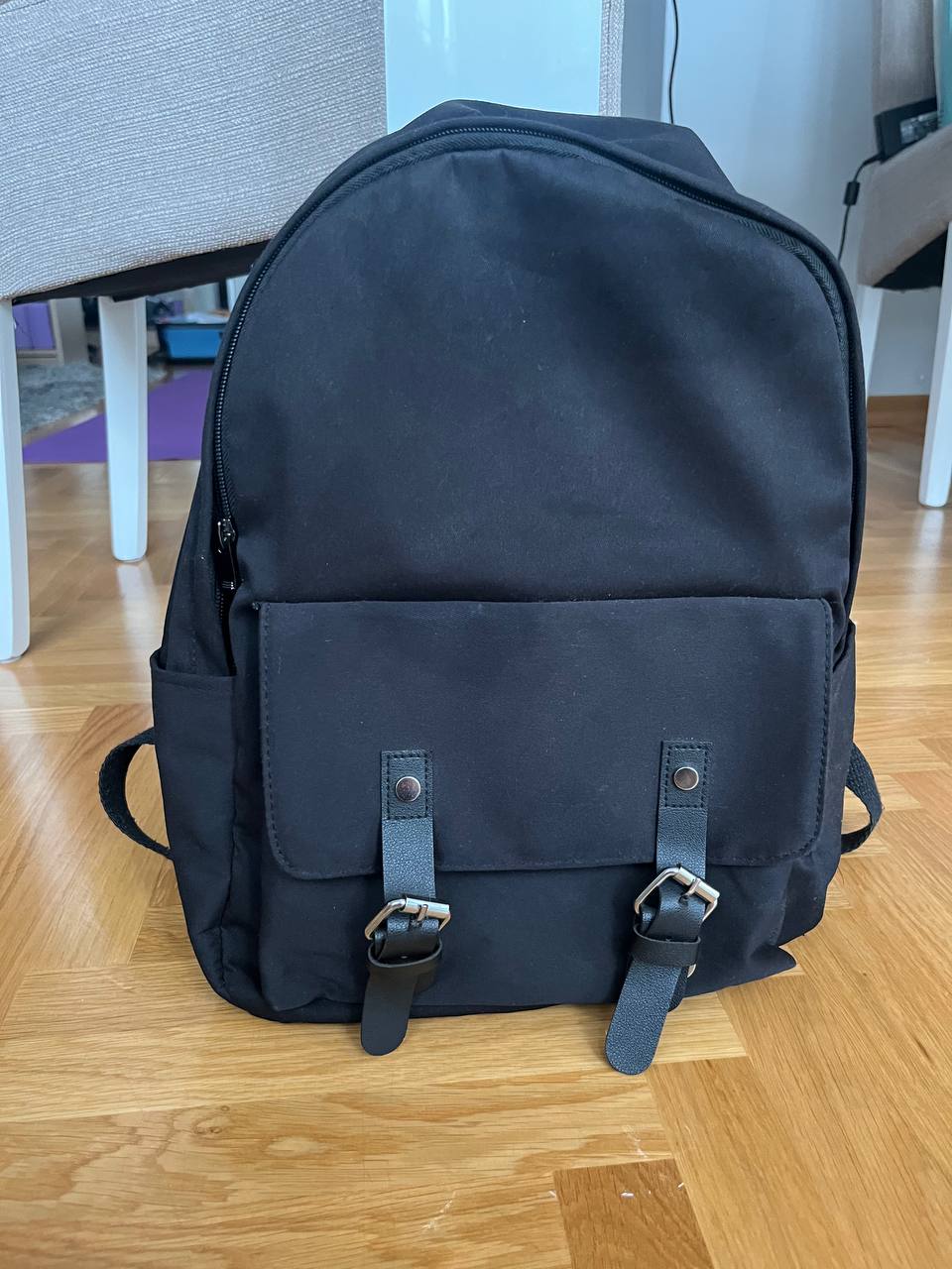 Black backpack