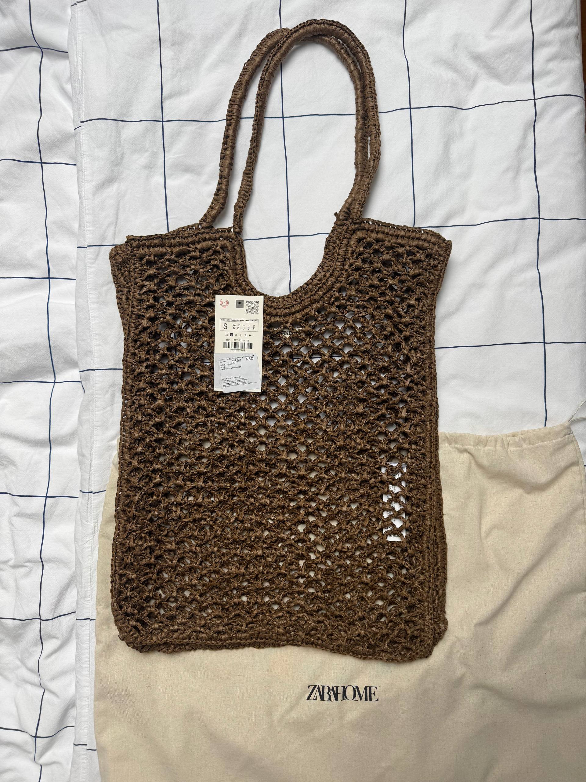 Pletena torba Zara