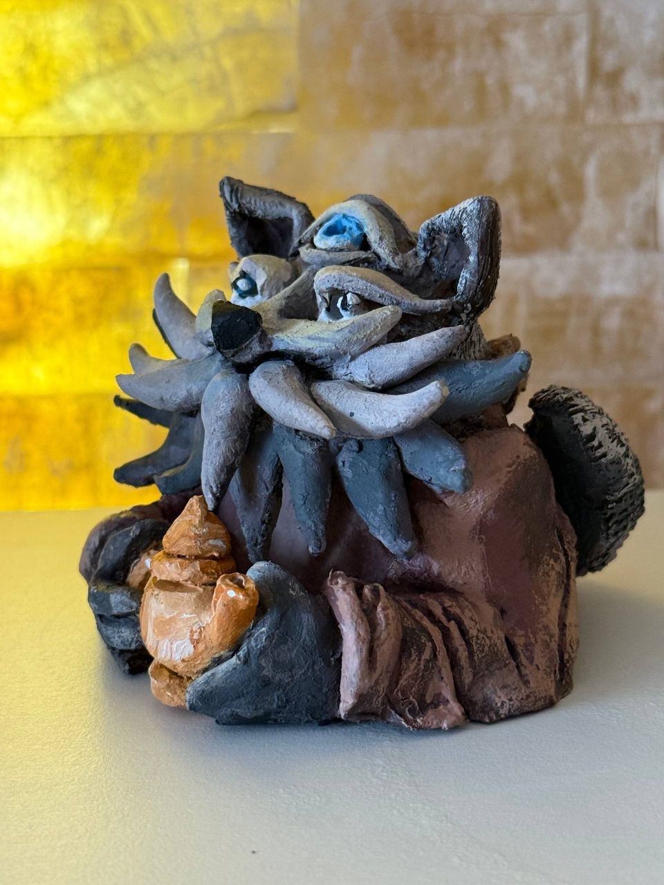 Ceramic figurines handmade
