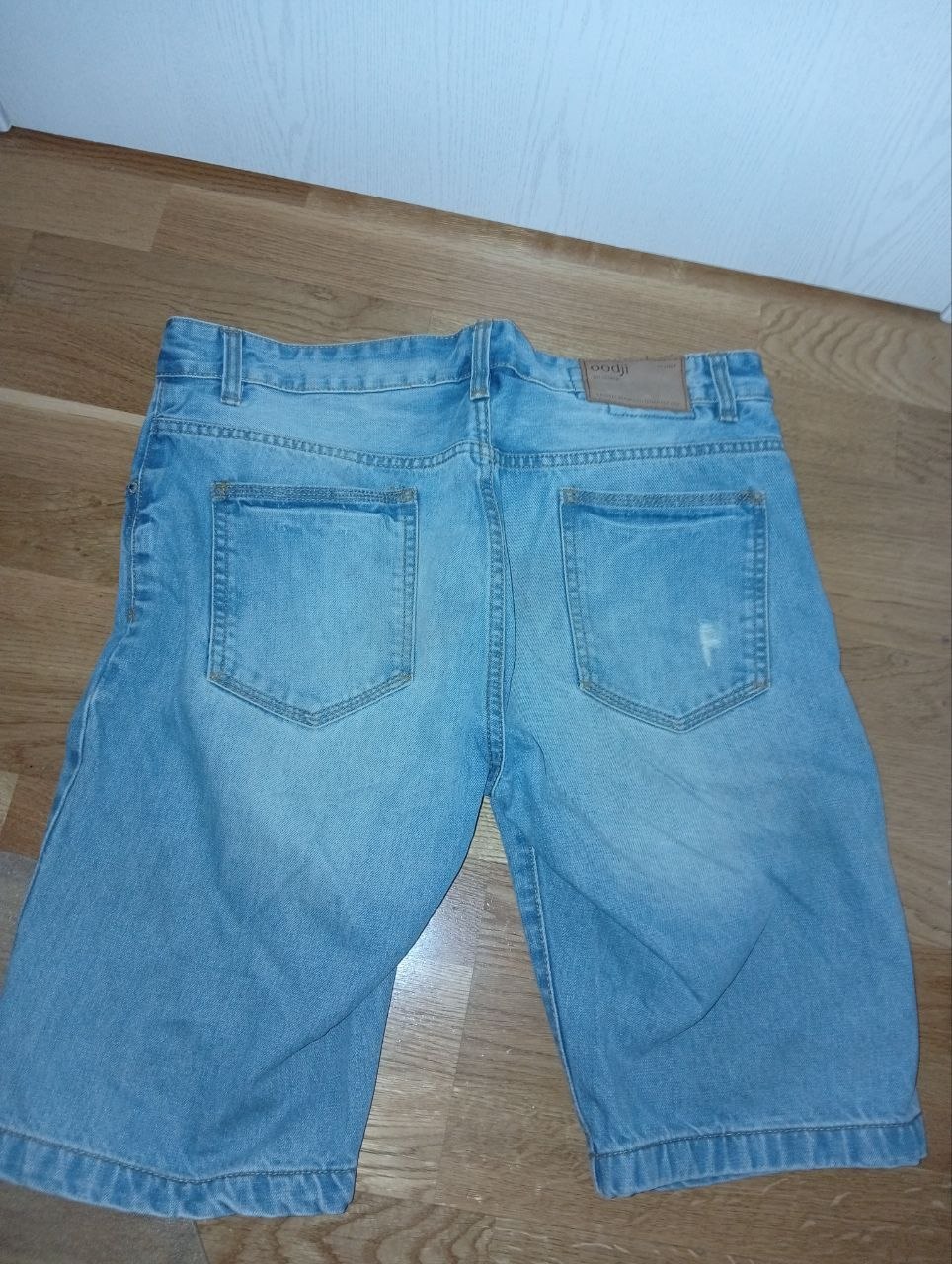 Plavu denimus pantalone photo 3