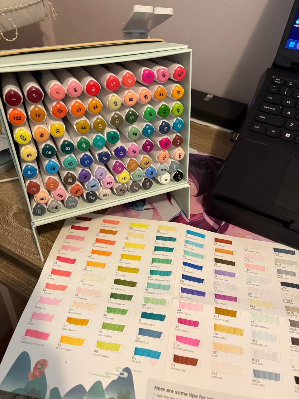 Alcohol marker set arrtx